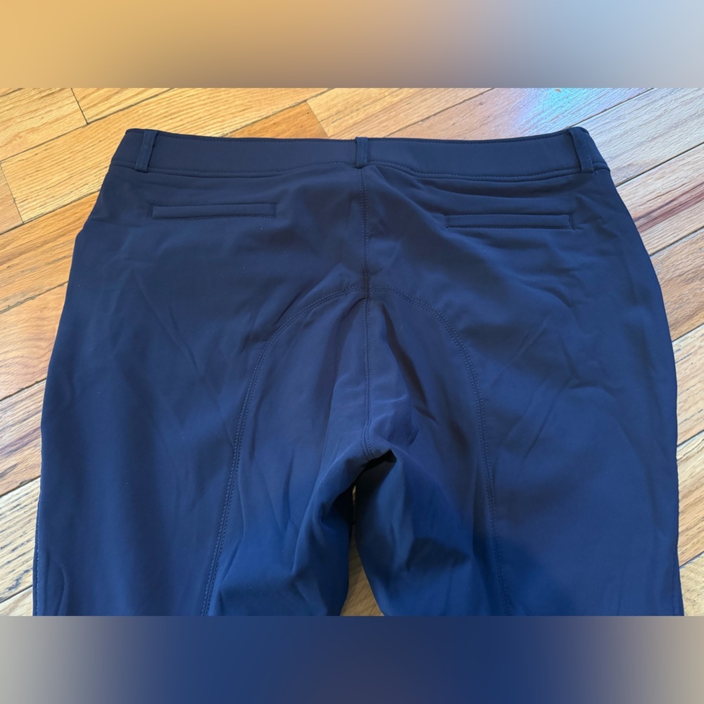 Piper by SmartPak Full Seat Breeches 38R Women’s Blue Equestrian Riding Pants - Picture 8 of 14